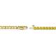 3 - Izarra 2.30 mm Yellow Diamond Eternity Tennis Bracelet 