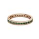 3 - Celina 2.00 mm Round Lab Created Alexandrite Eternity Band 