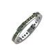 4 - Celina 2.00 mm Round Lab Created Alexandrite Eternity Band 