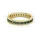 3 - Celina 2.70 mm Round Lab Created Alexandrite Eternity Band 
