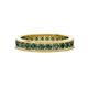 1 - Celina 2.70 mm Round Lab Created Alexandrite Eternity Band 