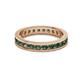 3 - Celina 2.70 mm Round Lab Created Alexandrite Eternity Band 