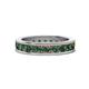 1 - Celina 3.00 mm Round Lab Created Alexandrite Eternity Band 