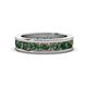 1 - Celina 3.40 mm Round Lab Created Alexandrite Eternity Band 