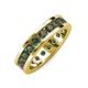 4 - Celina 3.40 mm Round Lab Created Alexandrite Eternity Band 