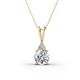1 - Agatha Round Forever Brilliant Moissanite and Diamond Accent Pendant Necklace 