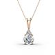 1 - Agatha Round Forever Brilliant Moissanite and Diamond Accent Pendant Necklace 