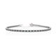1 - Izarra 2.00 mm Lab Grown Diamond and Lab Created Alexandrite Eternity Tennis Bracelet 