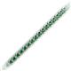 2 - Tiara 2.60 mm Emerald Eternity Tennis Bracelet 