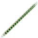 2 - Tiara 2.60 mm Emerald Eternity Tennis Bracelet 