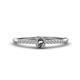 1 - Penelope Classic Oval Cut Semi Mount Engagement Ring 