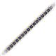 2 - Tiara 2.00 mm Blue Sapphire Eternity Tennis Bracelet 
