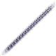 2 - Tiara 2.00 mm Iolite Eternity Tennis Bracelet 