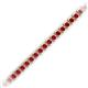 2 - Tiara 2.00 mm Ruby Eternity Tennis Bracelet 
