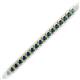 2 - Tiara 2.00 mm Blue Diamond Eternity Tennis Bracelet 