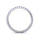 5 - Lara 2.00 mm Tanzanite Eternity Band 