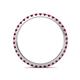 5 - Lara 2.00 mm Ruby Eternity Band 