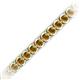 2 - Tiara 3.80 mm Citrine Eternity Tennis Bracelet 