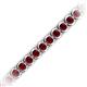 2 - Tiara 3.50 mm Ruby Eternity Tennis Bracelet 