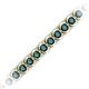 2 - Tiara 3.50 mm London Blue Topaz Eternity Tennis Bracelet 