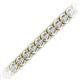 2 - Tiara 3.50 mm Lab Grown Diamond Eternity Tennis Bracelet 