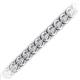 2 - Tiara 3.50 mm Diamond Eternity Tennis Bracelet 