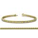 1 - Tiara 2.60 mm Yellow Sapphire and Diamond Eternity Tennis Bracelet 