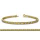 1 - Tiara 2.00 mm Citrine and Lab Grown Diamond Eternity Tennis Bracelet 