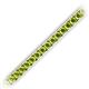 2 - Abril 3.10 mm Peridot Eternity Tennis Bracelet 