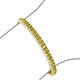 3 - Abril 3.10 mm Yellow Sapphire Eternity Tennis Bracelet 
