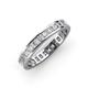4 - Rebica 3.00 mm Princess Cut Lab Grown Diamond Eternity Band 
