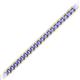 2 - Abril 2.40 mm Tanzanite Eternity Tennis Bracelet 