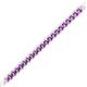 2 - Abril 2.40 mm Amethyst Eternity Tennis Bracelet 