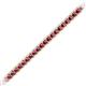 2 - Abril 2.40 mm Rhodolite Garnet Eternity Tennis Bracelet 