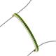 3 - Abril 2.40 mm Green Garnet Eternity Tennis Bracelet 