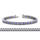 1 - Abril 3.10 mm Tanzanite and Diamond Eternity Tennis Bracelet 