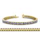 1 - Abril 3.10 mm Tanzanite and Diamond Eternity Tennis Bracelet 