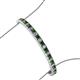 3 - Abril 3.10 mm Green Garnet and Diamond Eternity Tennis Bracelet 