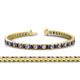 1 - Abril 3.10 mm Iolite and Lab Grown Diamond Eternity Tennis Bracelet 