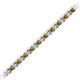 2 - Abril 2.50 mm Citrine and Diamond Eternity Tennis Bracelet 