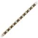 2 - Abril 2.40 mm Smoky Quartz and Diamond Eternity Tennis Bracelet 