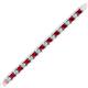 2 - Abril 2.00 mm Ruby and Diamond Eternity Tennis Bracelet 