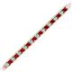 2 - Abril 2.00 mm Ruby and Diamond Eternity Tennis Bracelet 