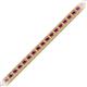 2 - Nancie 3.30 mm Rhodolite Garnet Eternity Tennis Bracelet 