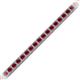 2 - Nancie 3.30 mm Ruby Eternity Tennis Bracelet 