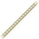 2 - Nancie 3.30 mm White Sapphire Eternity Tennis Bracelet 