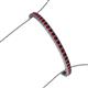 3 - Nancie 3.30 mm Ruby Eternity Tennis Bracelet 