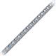 2 - Nancie 3.30 mm Aquamarine and Diamond Eternity Tennis Bracelet 