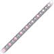 2 - Nancie 3.30 mm Pink Tourmaline and Diamond Eternity Tennis Bracelet 