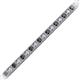 2 - Nancie 3.30 mm Black and White Diamond Eternity Tennis Bracelet 